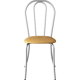 Стул обеденный Вереск бежевый (искусственная кожа, металл)