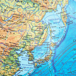 Глобус Globen Классик Евро физико-политический 25 см рельефный с подсветкой