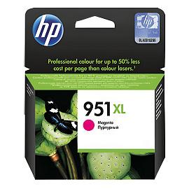 Картридж струйный HP 951XL CN047AE пурпурный оригинальный повышенной ёмкости