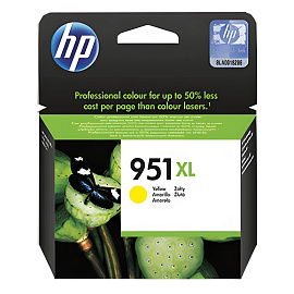 Картридж струйный HP 951XL CN048AE жёлтый оригинальный повышенной ёмкости