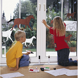 Маркер меловой Edding E-4090/049 белый прямоугольный наконечник (толщина линии 4-15 мм)