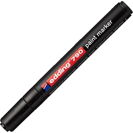 Маркер промышленный лаковый Edding E-790/1 чёрный 2-3 мм