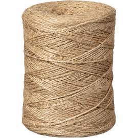 Шпагат джутовый полированный 1200 текс (500 м, 0.56 кг)