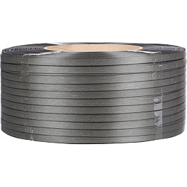 Стреппинг лента полипропиленовая серая 15x0.8 мм длина 1400 м