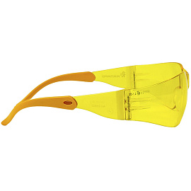 Очки защитные открытые универсальные Ампаро Фокус жёлтые (210322)