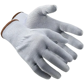 Перчатки рабочие защитные Ампаро Ралли+ полиэфирные с ПВХ покрытием (точка, 3 нити, 13 класс, размер 10 (XL))