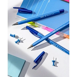 Ручка шариковая неавтоматическая Attache Antibacterial А04 синяя (толщина линии 0.5 мм) фото Ручка шариковая неавтоматическая Attache Antibacterial А04 синяя (толщина линии 0.5 мм)