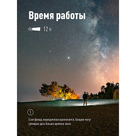 Фонарь налобный Космос КОСАссuН10 аккумуляторный (входит в комплект) KOCAccuH10LED