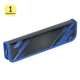 Пенал для кистей ArtSpace "Carbon 3", 270*68мм, ламинированный картон фото Пенал для кистей ArtSpace "Carbon 3", 270*68мм, ламинированный картон