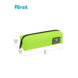 Пенал мягкий 1 отделение, 210*55*55 Forst "Lime", полиэстер фото Пенал мягкий 1 отделение, 210*55*55 Forst "Lime", полиэстер