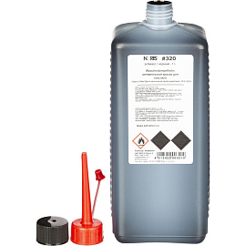 Краска штемпельная Noris специальная 320Е черная 1000 мл