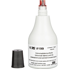 Краска штемпельная Noris универсальная 199С черная 50 мл