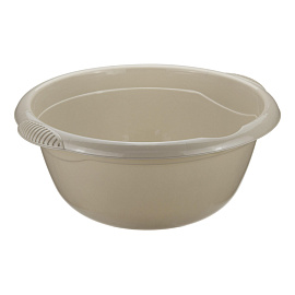 Таз Idea 16 л круглый пластик (ручка для переноски, для пищевых продуктов, сливной носик) фото Таз Idea 16 л круглый пластик (ручка для переноски, для пищевых продуктов, сливной носик)