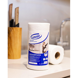 Салфетки хозяйственные в рулоне Luscan спанлейс/нетканное полотно 25.5x20.5 см 45 г/кв.м 140 листов фото Салфетки хозяйственные в рулоне Luscan спанлейс/нетканное полотно 25.5x20.5 см 45 г/кв.м 140 листов