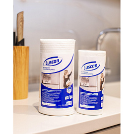 Салфетки хозяйственные в рулоне Luscan спанлейс/нетканное полотно 25.5x20.5 см 45 г/кв.м 140 листов фото Салфетки хозяйственные в рулоне Luscan спанлейс/нетканное полотно 25.5x20.5 см 45 г/кв.м 140 листов