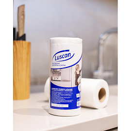 Салфетки хозяйственные в рулоне Luscan спанлейс/нетканое полотно 22x23 см 40 г/кв.м 70 листов фото Салфетки хозяйственные в рулоне Luscan спанлейс/нетканое полотно 22x23 см 40 г/кв.м 70 листов