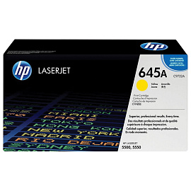Картридж лазерный HP 645A C9732A желтый оригинальный