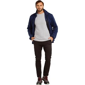 Толстовка флисовая мужская синяя размер S (40-42)