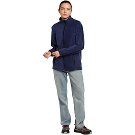 Толстовка флисовая мужская синяя размер S (40-42)