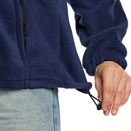 Толстовка флисовая мужская синяя размер S (40-42)