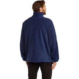 Толстовка флисовая мужская темно-синяя размер XL (52-54)