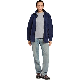 Толстовка флисовая мужская темно-синяя размер XL (52-54)