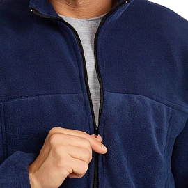 Толстовка флисовая мужская темно-тёмно-синяя размер XXL (56-58)