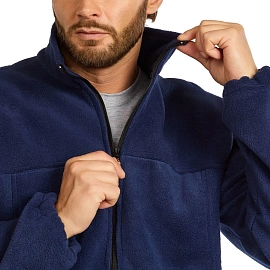 Толстовка флисовая мужская тёмно-синяя размер XXXL (60-62)