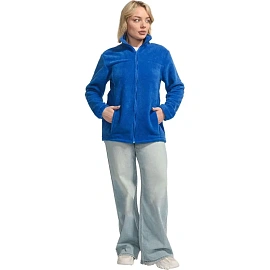 Толстовка флисовая синяя размер M (44-46), Толстовка син