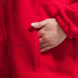 Толстовка флисовая красная размер M (44-46)