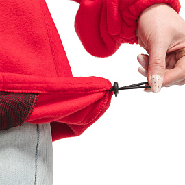 Толстовка флисовая красная размер XL (52-54)