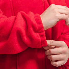 Толстовка флисовая красная размер XL (52-54)