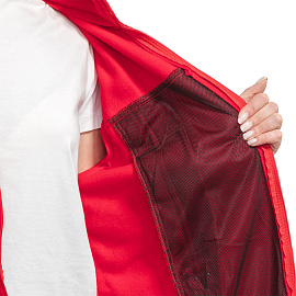 Толстовка флисовая мужская красная размер XXL (56-58)