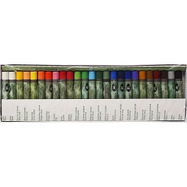 Пастель масляная Сонет круглая 24 цвета фото Пастель масляная Сонет круглая 24 цвета