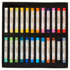 Пастель сухая Сонет круглая 24 цвета