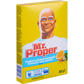 Универсальное чистящее средство Mr. Proper Лимон порошок 0.4 кг фото Универсальное чистящее средство Mr. Proper Лимон порошок 0.4 кг