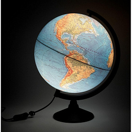 Глобус Globen Классик физический 32 см с подсветкой