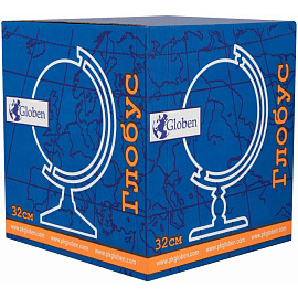 Глобус Globen Классик физический 32 см с подсветкой