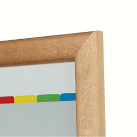 Рамка Комус (Attache) А4 21x30 см деревянный багет 25 мм светлая сосна