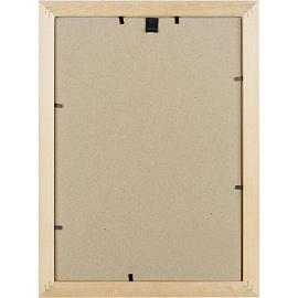 Рамка Комус (Attache) А4 21x30 см деревянный багет 25 мм светлая сосна