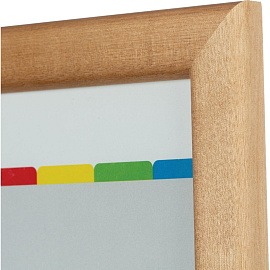 Рамка Комус (Attache) А4 21x30 см деревянный багет 25 мм светлая сосна