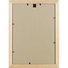 Рамка Комус (Attache) А4 21x30 см деревянный багет 25 мм светлая сосна