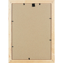 Рамка Комус (Attache) А4 21x30 см деревянный багет 25 мм темная сосна