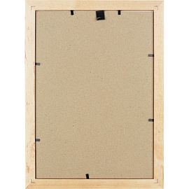 Рамка Комус (Attache) А4 21x30 см деревянный багет 25 мм темная сосна