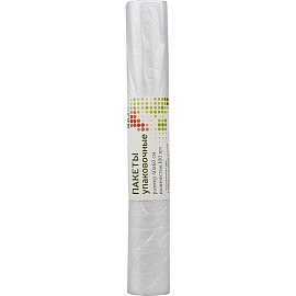 Пакет фасовочный ПНД 11 мкм 40х60 см (100 штук в рулоне)