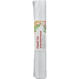 Пакет фасовочный ПНД 16 мкм 70х120 см (20 штук в рулоне)