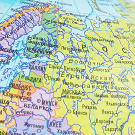 Глобус Globen Классик Евро политический 25 см с подсветкой