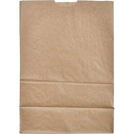 Крафт-пакет бумажный коричневый 17.9х11.8х29 см 50 г/кв.м био (1000 штук в упаковке)