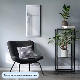 Зеркало настенное 1801 СЕ-1 (серебристый, 436х644 мм)