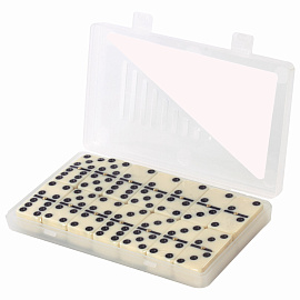 Игра настольная "ДОМИНО", пластиковый кейс, 17х10 см, ЗОЛОТАЯ СКАЗКА, 662296 фото Игра настольная "ДОМИНО", пластиковый кейс, 17х10 см, ЗОЛОТАЯ СКАЗКА, 662296